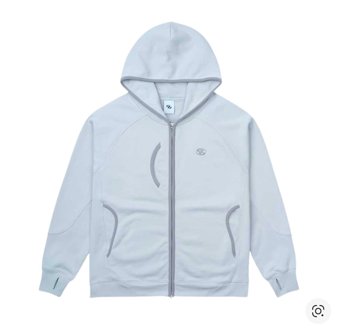 산산기어 후디 집업 그레이 - 24SS 상품이미지1