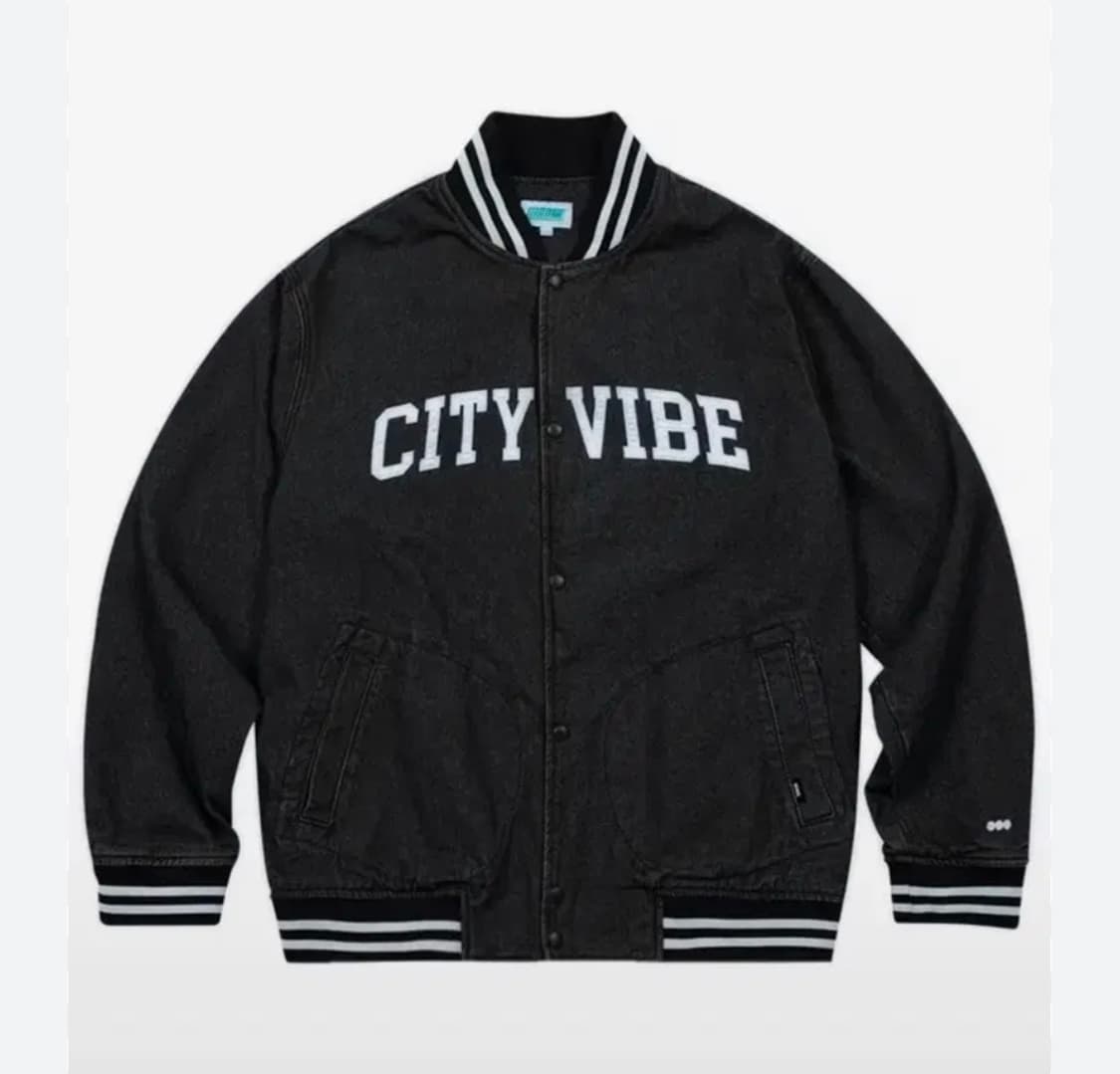 100) 마크엠 데님 바시티자켓 스타디움자켓 야구점퍼 상품이미지1