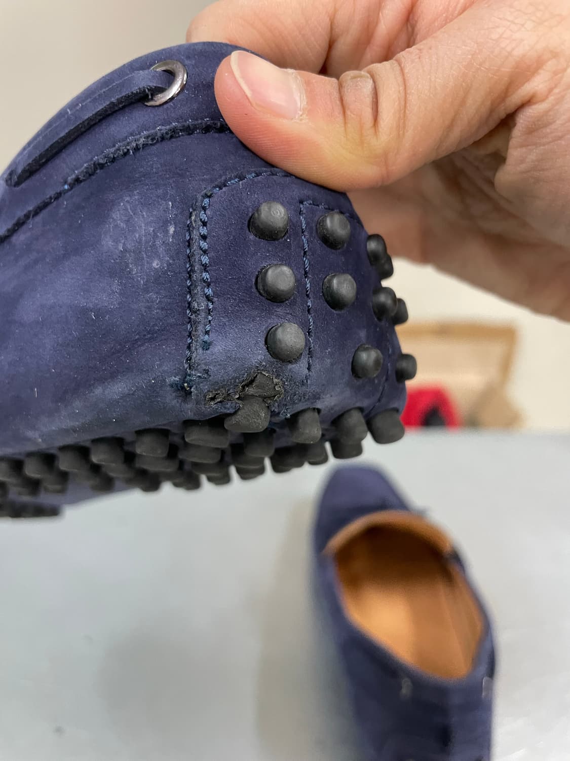 토즈 고미노 드라이빙 슈즈 블루 7 상품이미지10