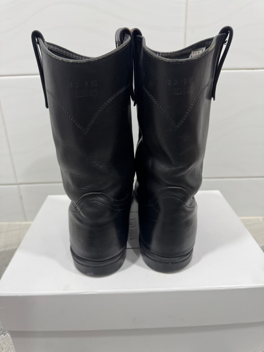 OG 레드윙 페코스 9.5  275사이즈 팝니다. 상품이미지4