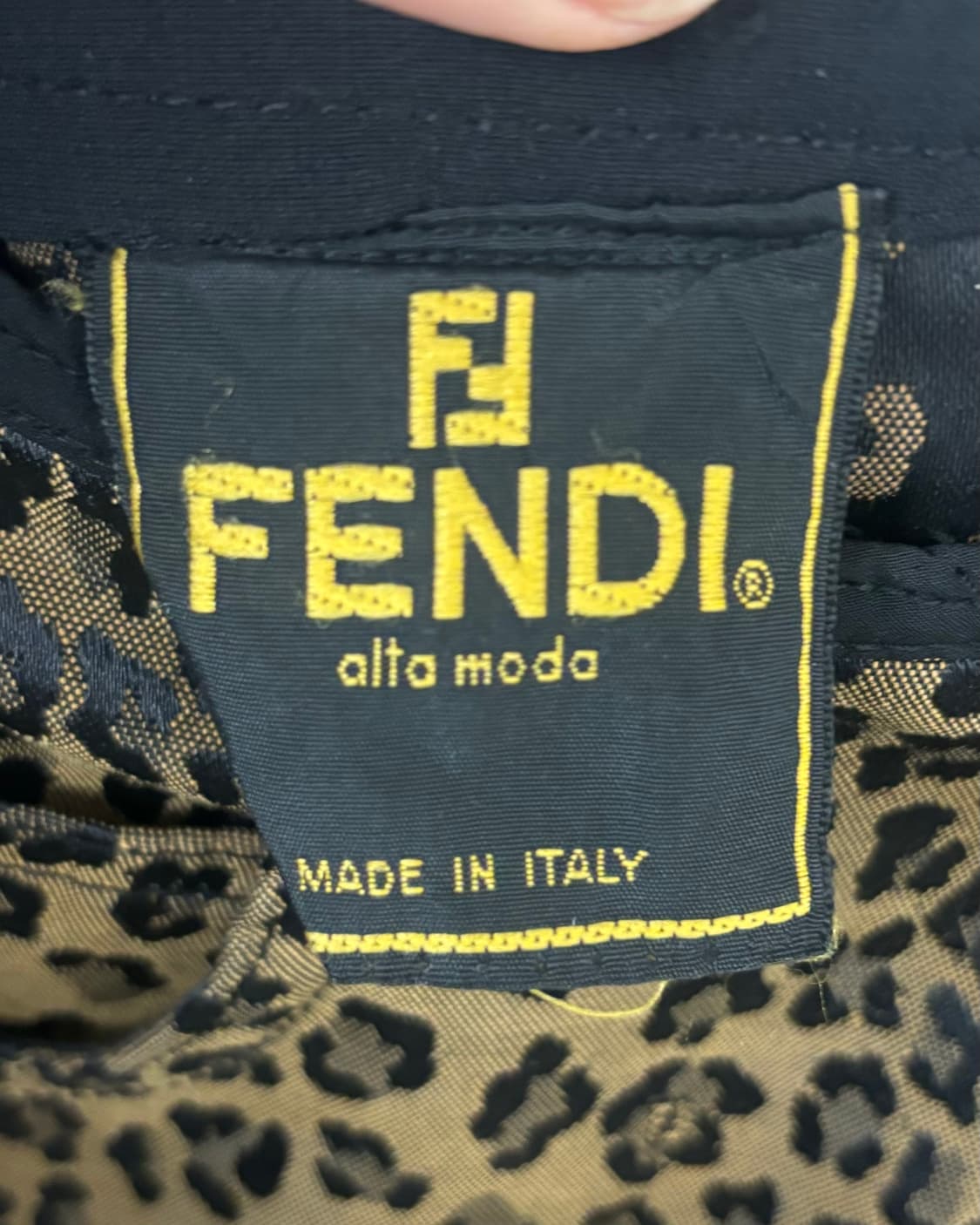 펜디 레오파드 패턴 팬츠 상품이미지7