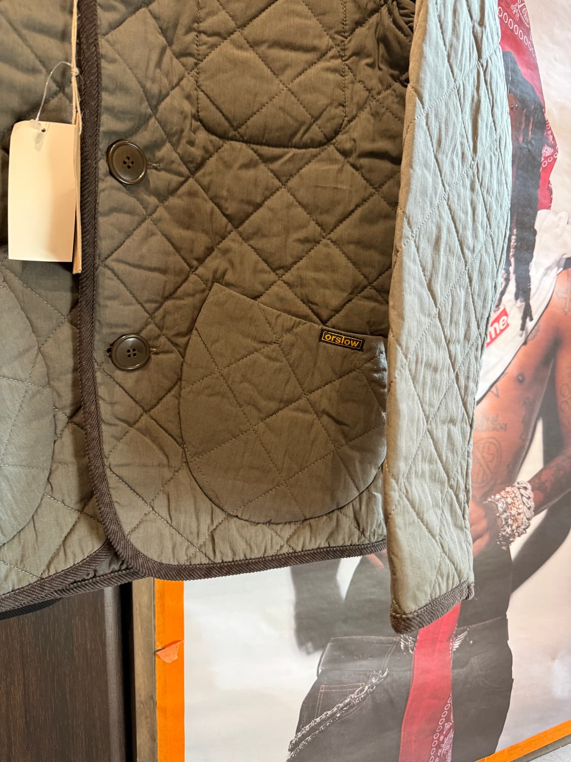 (새상품)오어슬로우 퀼팅자켓 2(M) 상품이미지5