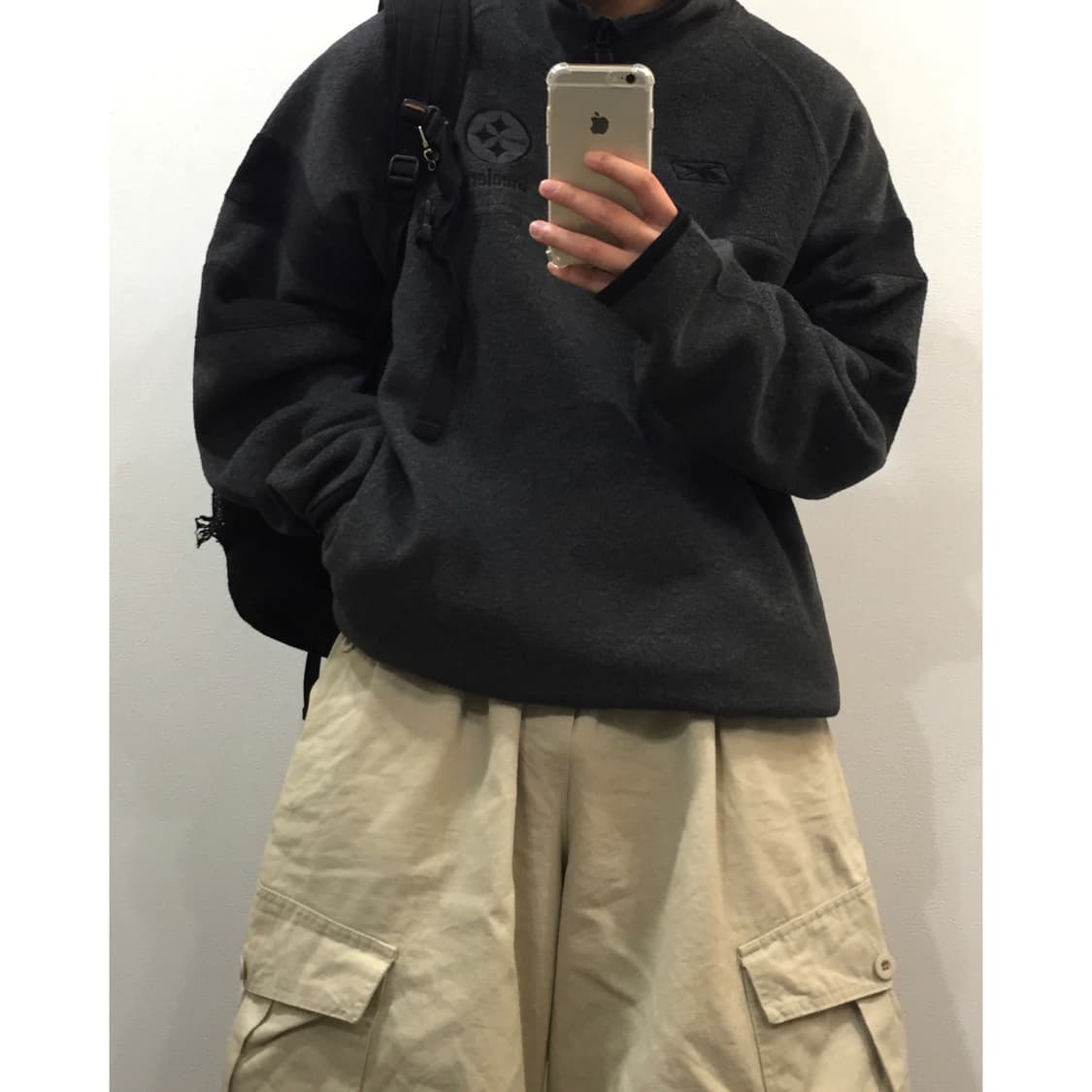 Reebok x NFL 올드스쿨 후리스 아노락 상품이미지3