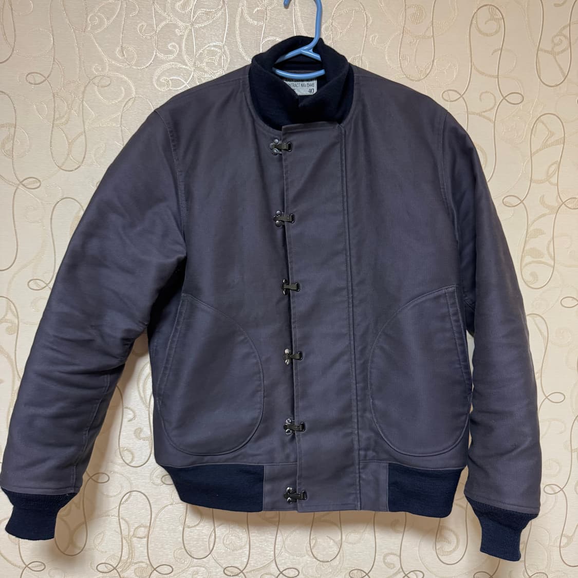 리얼맥코이 후크 덱자켓 정글클로스 (40) m-43 상품이미지1