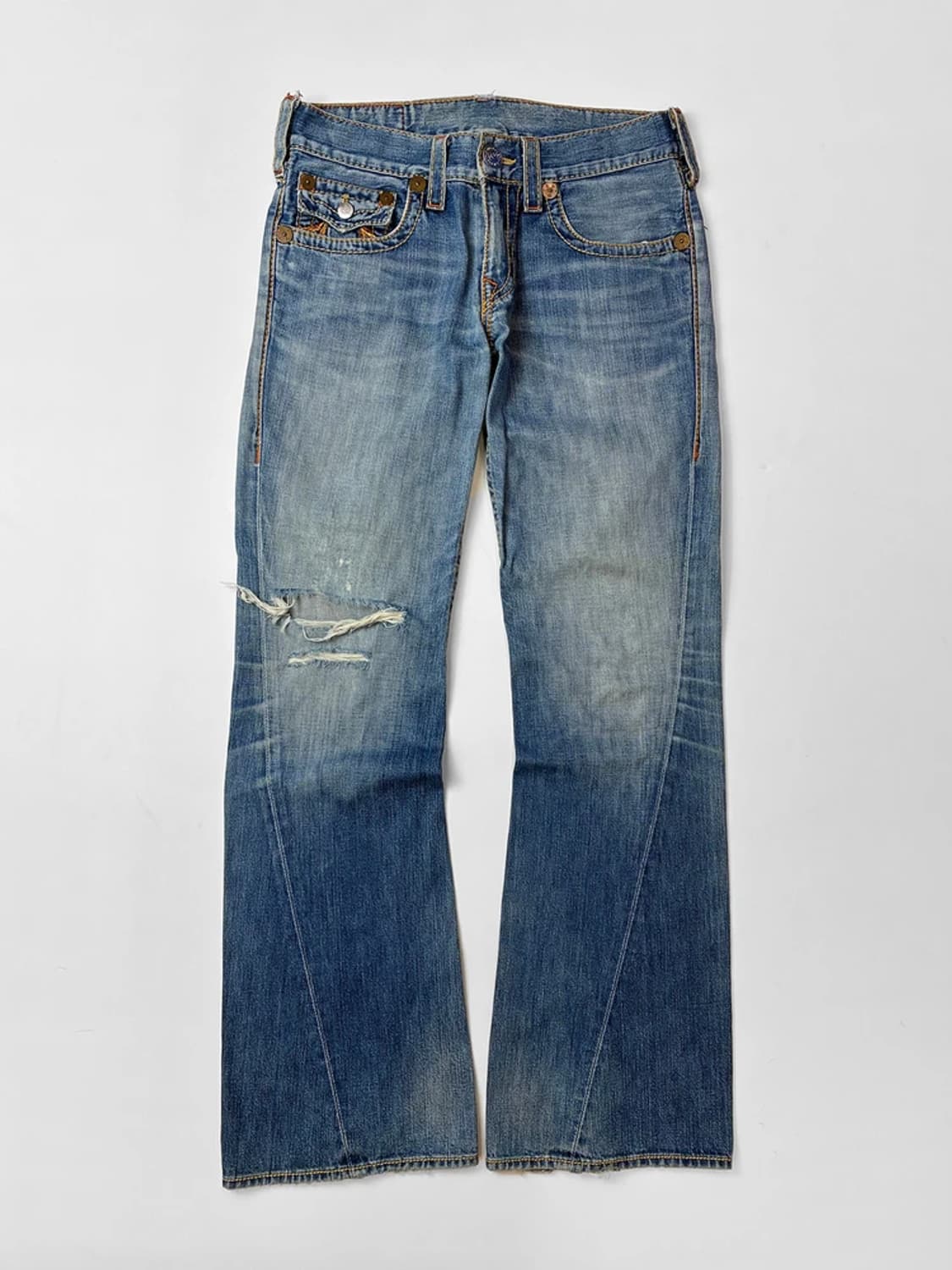 트루릴리젼 00s y2k USA 부츠컷 데님 팬츠 PN5407 상품이미지10