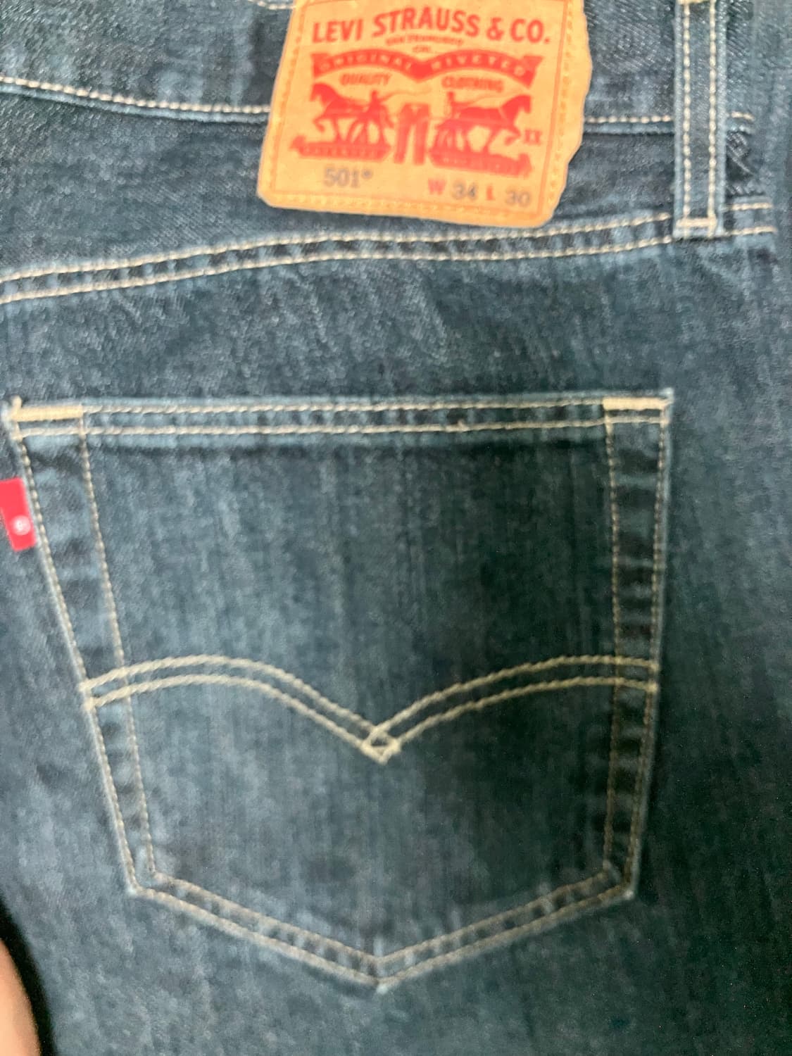 리바이스 501 W34 L30 상품이미지3