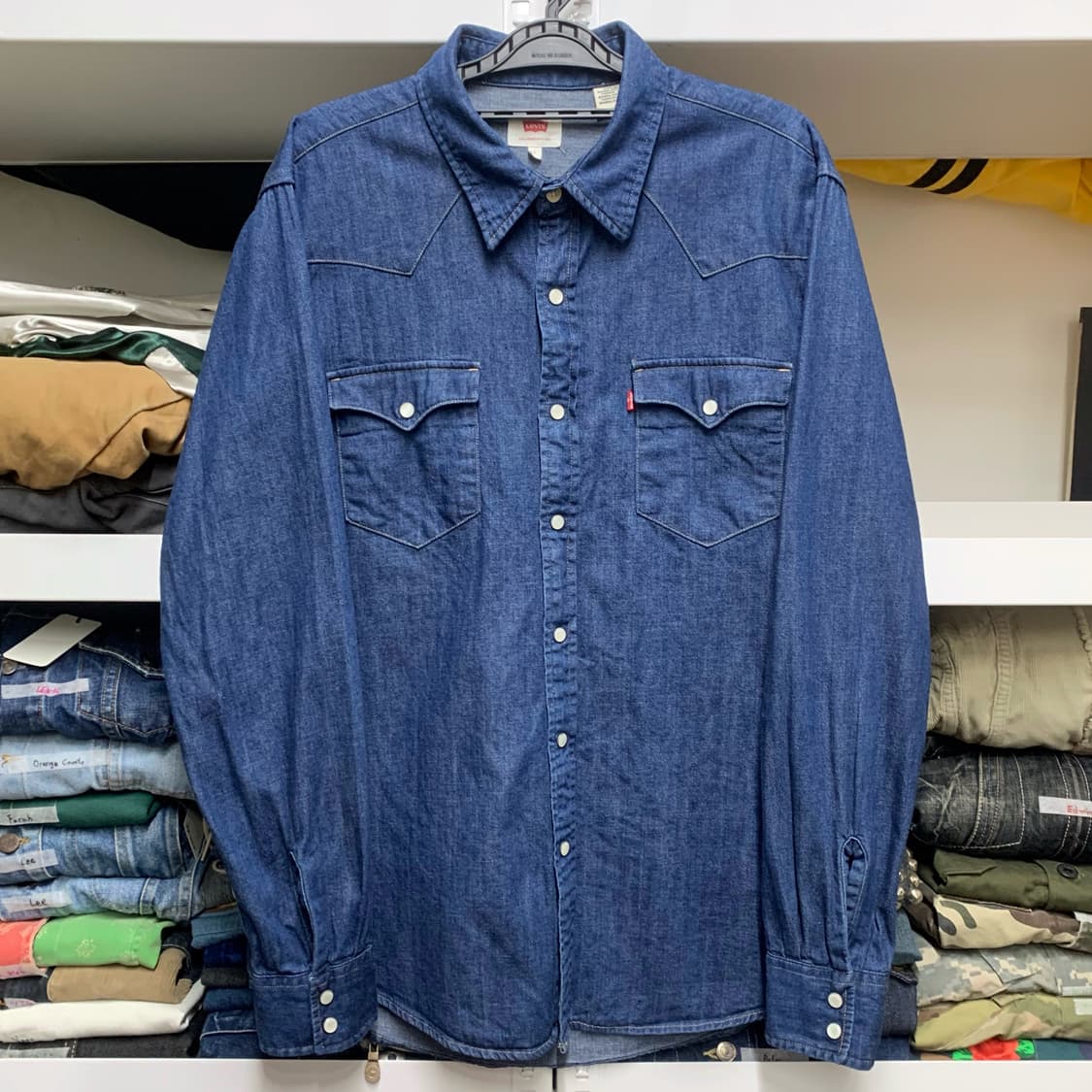[L] 리바이스 웨스턴 데님셔츠 상품이미지2
