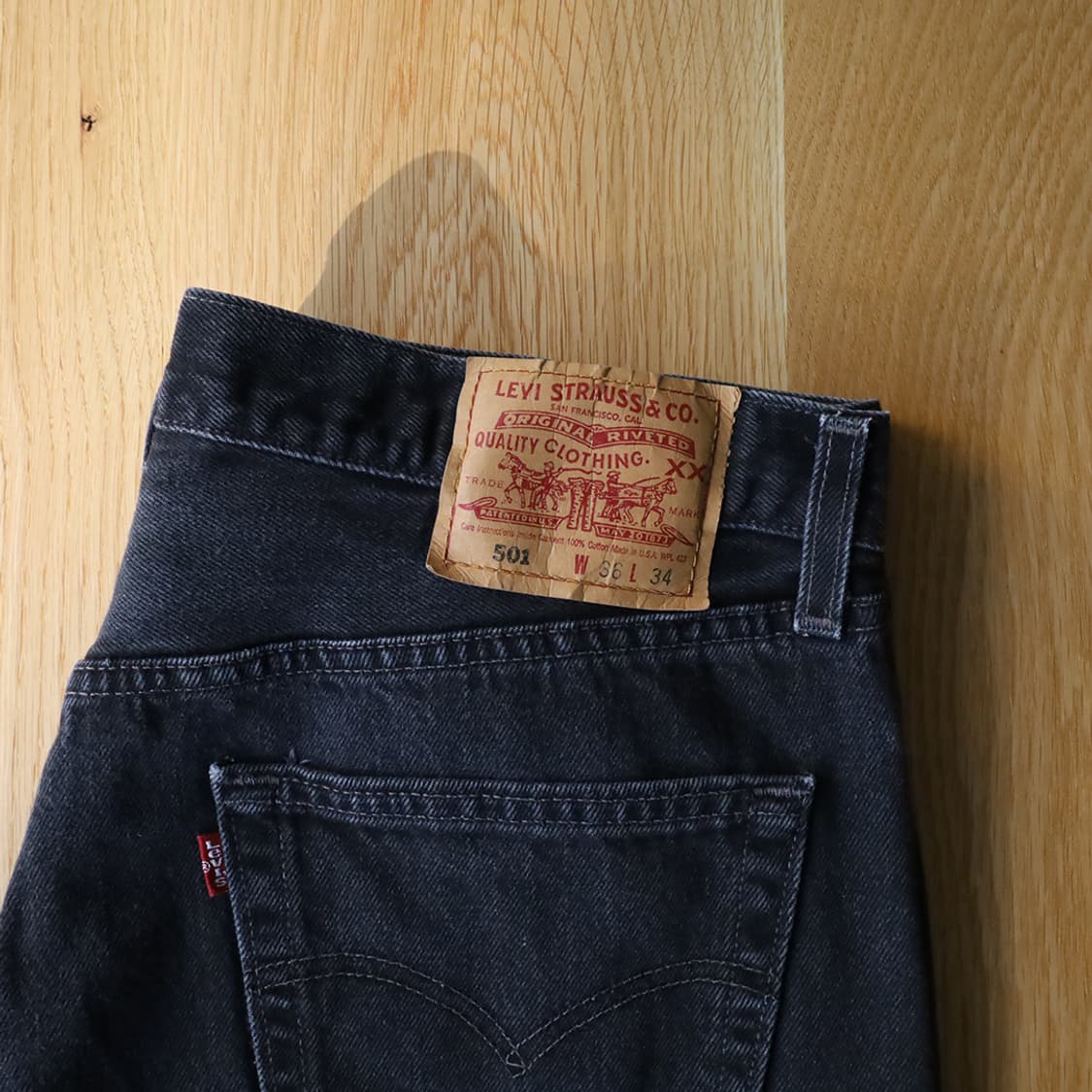 2000s 501 Black Jeans 상품이미지7