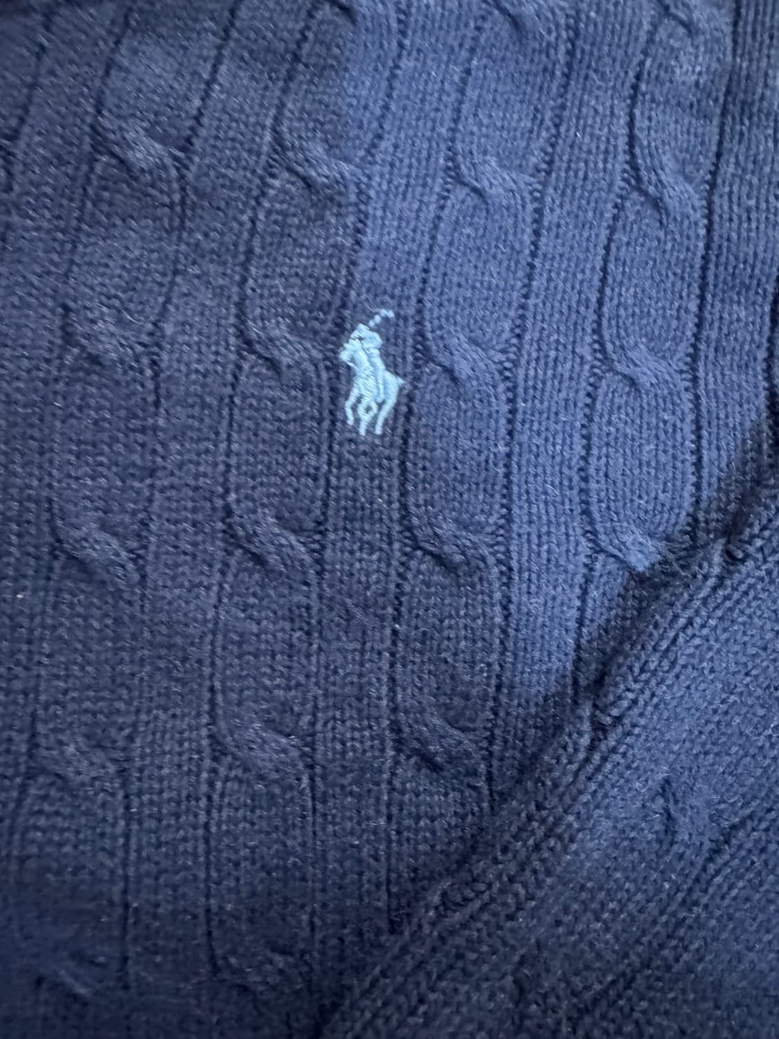 폴로 랄프로렌 케이블 니트 L 상품이미지3