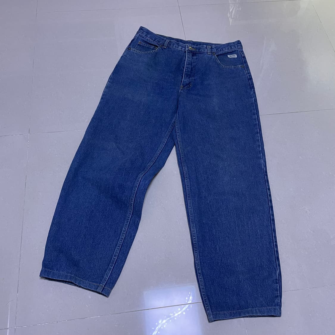 HUGO BOSS 휴고보스 와이드 데님팬츠 상품이미지3