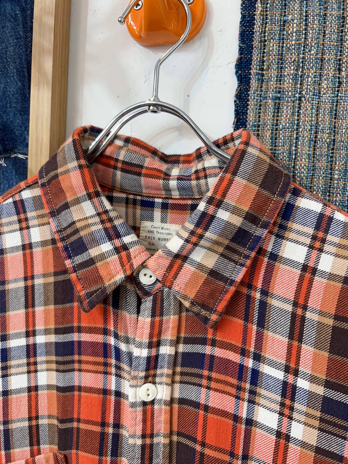 BACK NUMBER   Flannel Work Shirt 상품이미지3