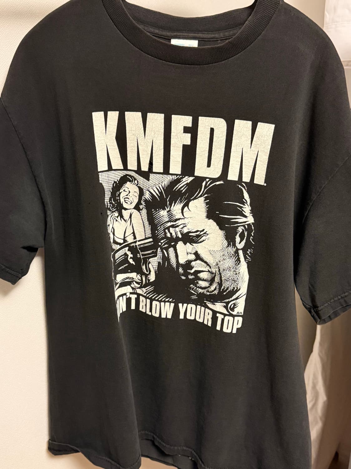 급처)90s KMFDM 빈티지 티셔츠 상품이미지1