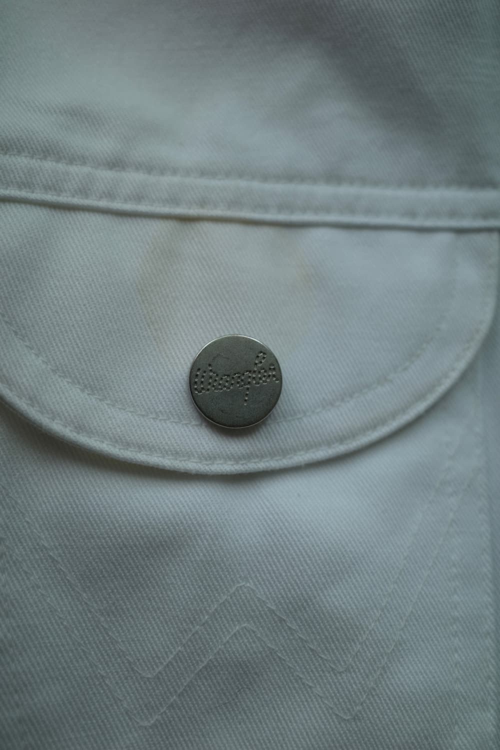 Wrangler White Denim Jacket 상품이미지4