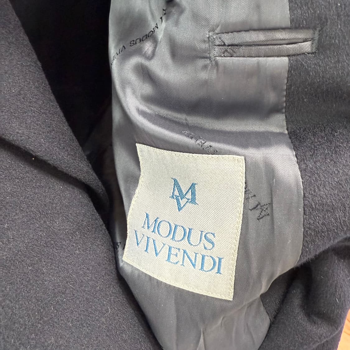 모더스비벤디 울 캐시미어 자켓 상품이미지5