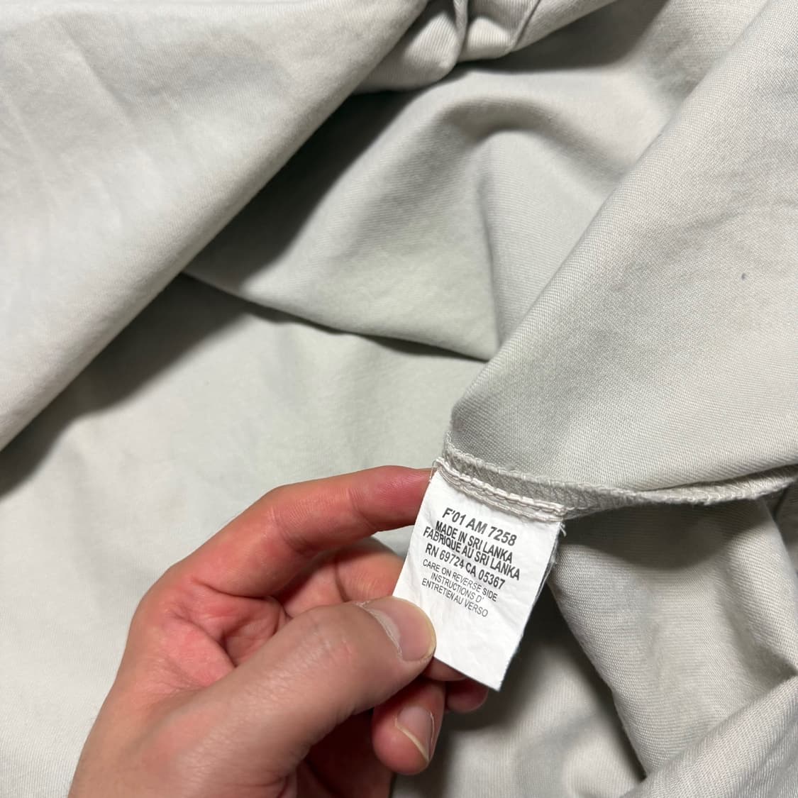 컬럼비아 USA 빈티지 베이지 셔츠 상품이미지3