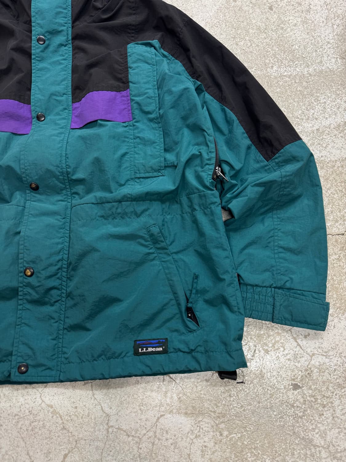 90s 엘엘빈 아웃도어 나일론자켓 상품이미지3