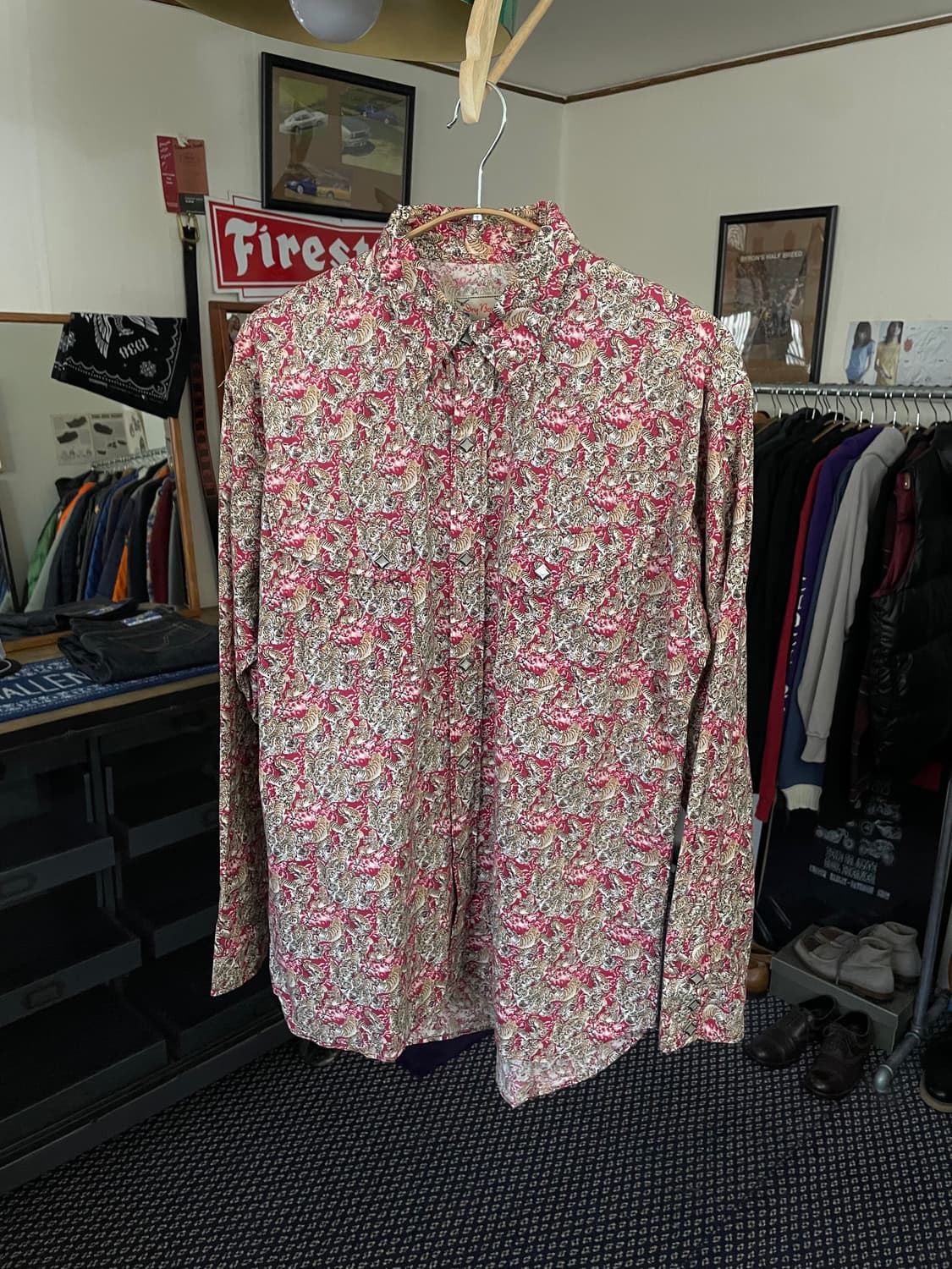 드라이본즈 로커빌리 웨스턴 셔츠 상품이미지1