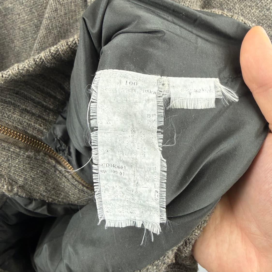 (100) 헤지스 토끼털 울 니트 자켓 상품이미지5