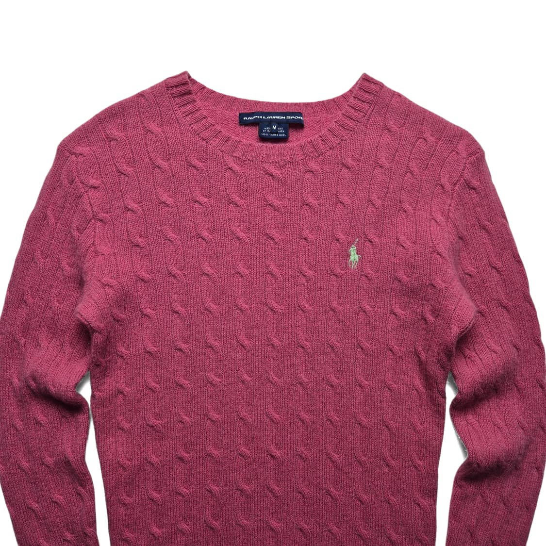 [M] 폴로 랄프로렌 램스울 케이블 니트 상품이미지3