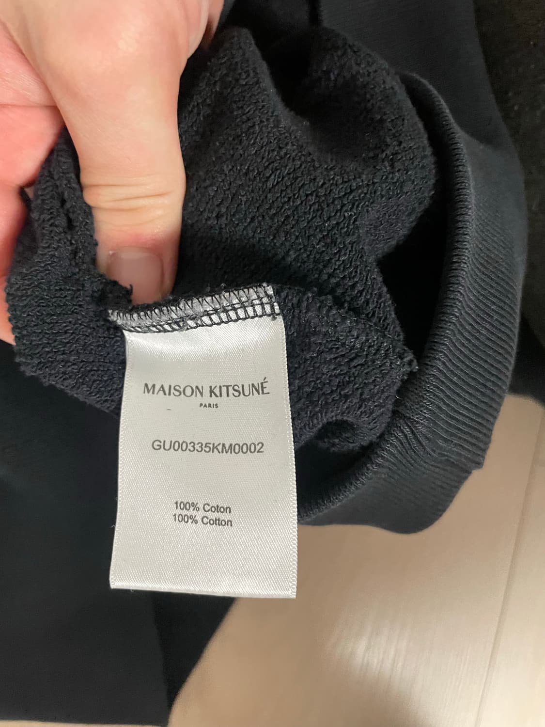 정품) 메종키츠네 후드티 상품이미지4