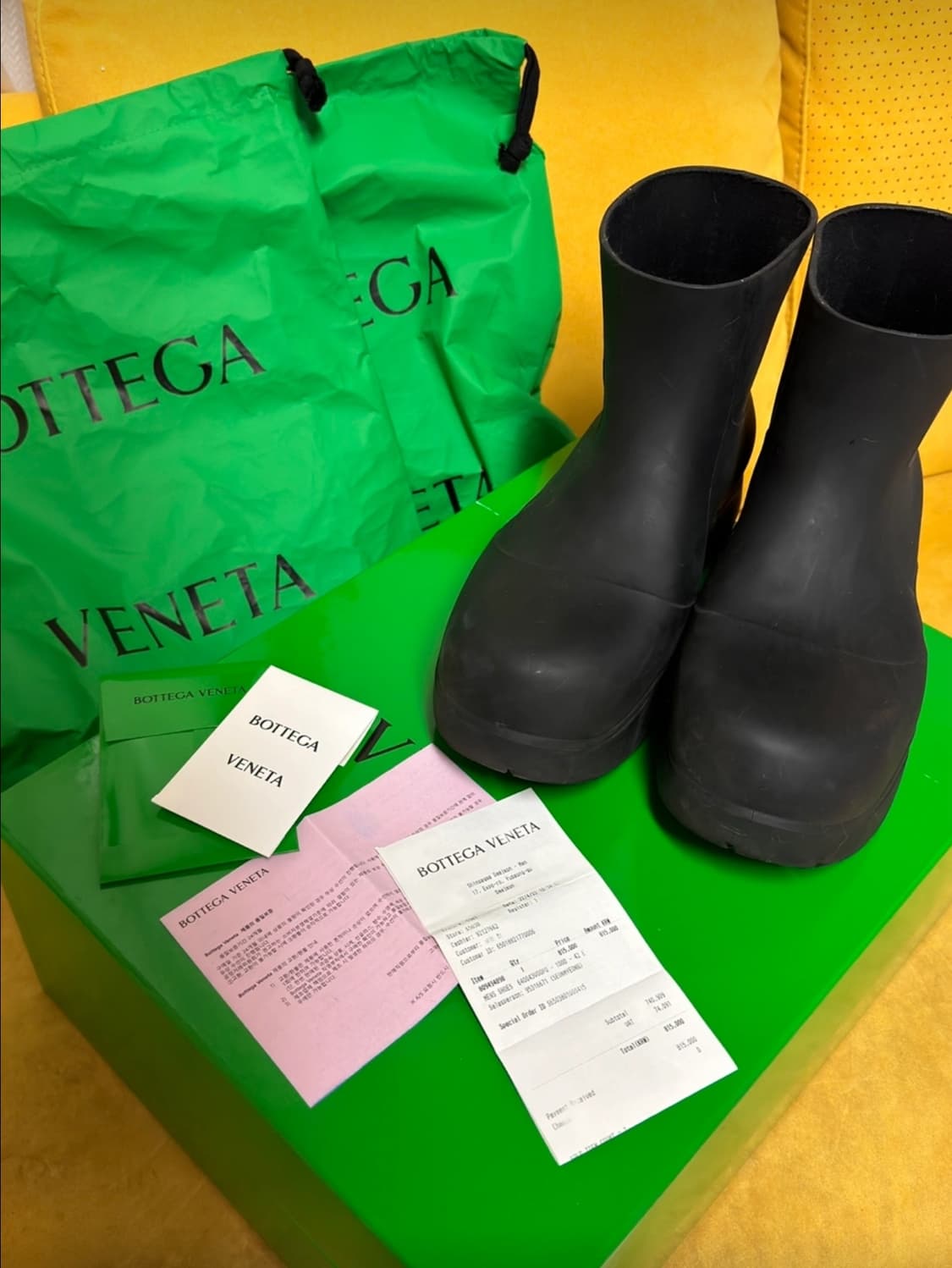 보테가베네타 퍼들부츠 42 상품이미지1