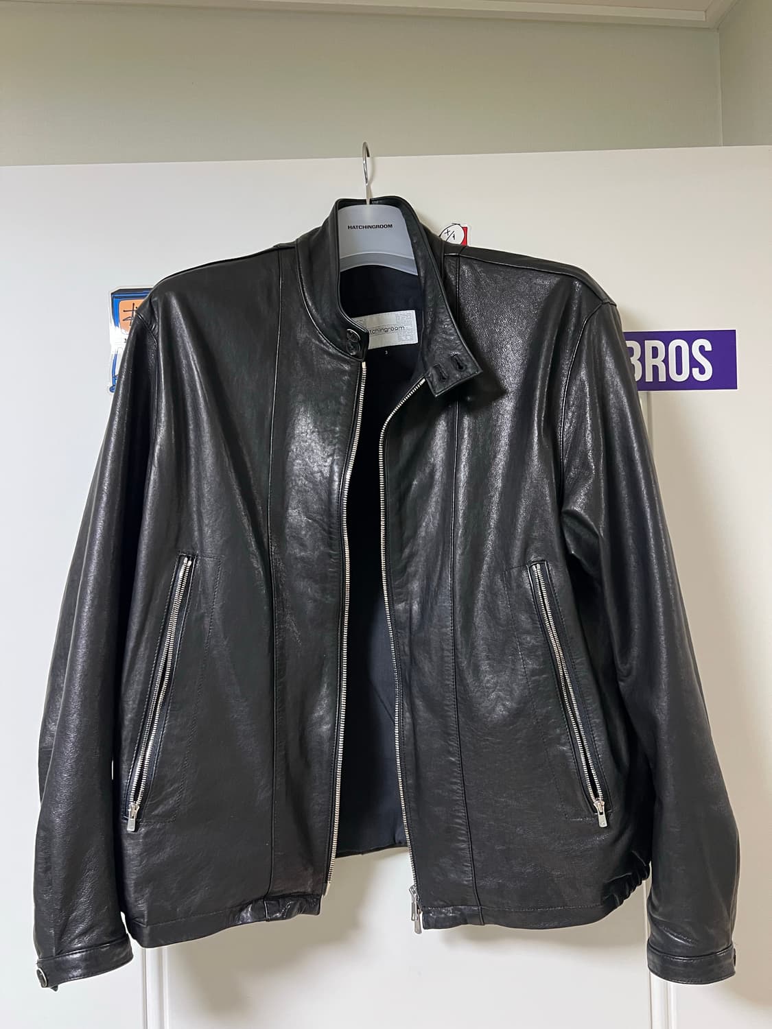 [3] 해칭룸 램스킨 레더자켓 상품이미지3