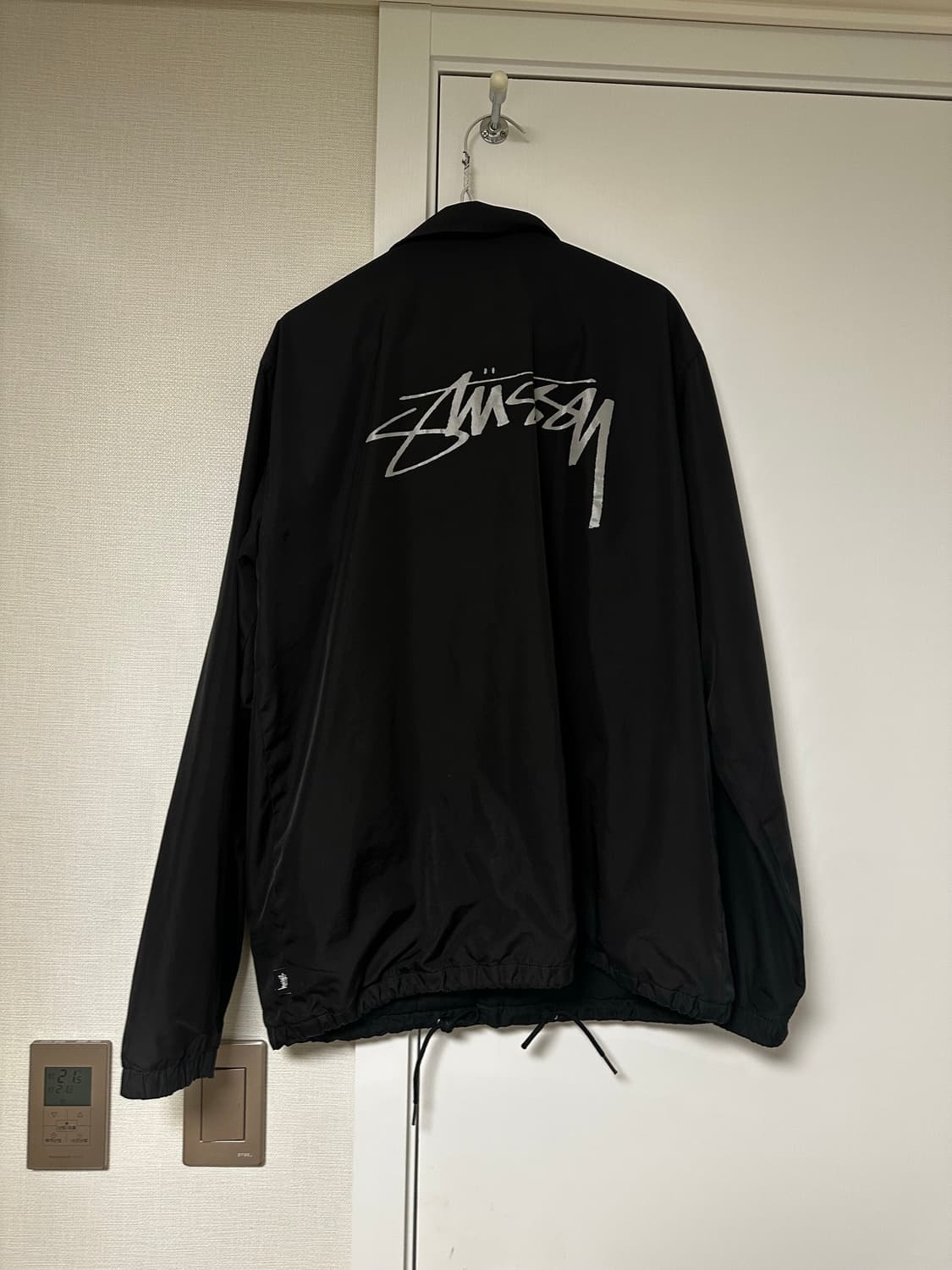 스투시 코치자켓 black L 상품이미지1