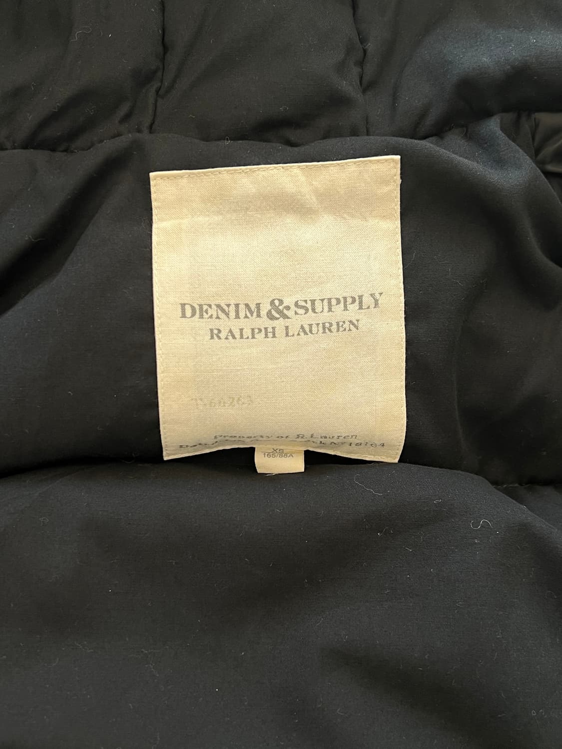 랄프로렌 빈티지라인 다운패딩 사이즈Xs 상품이미지6