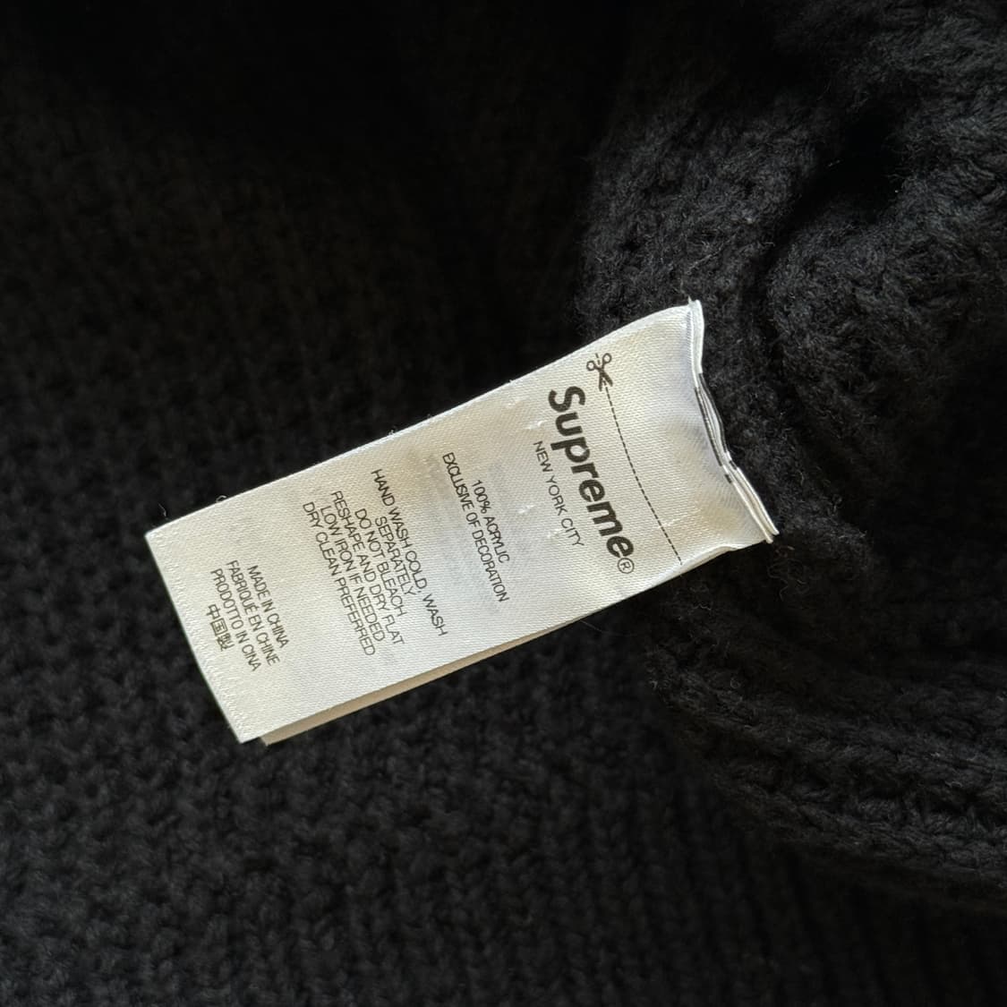 슈프림 스몰 박스 와플 스웨터 상품이미지6