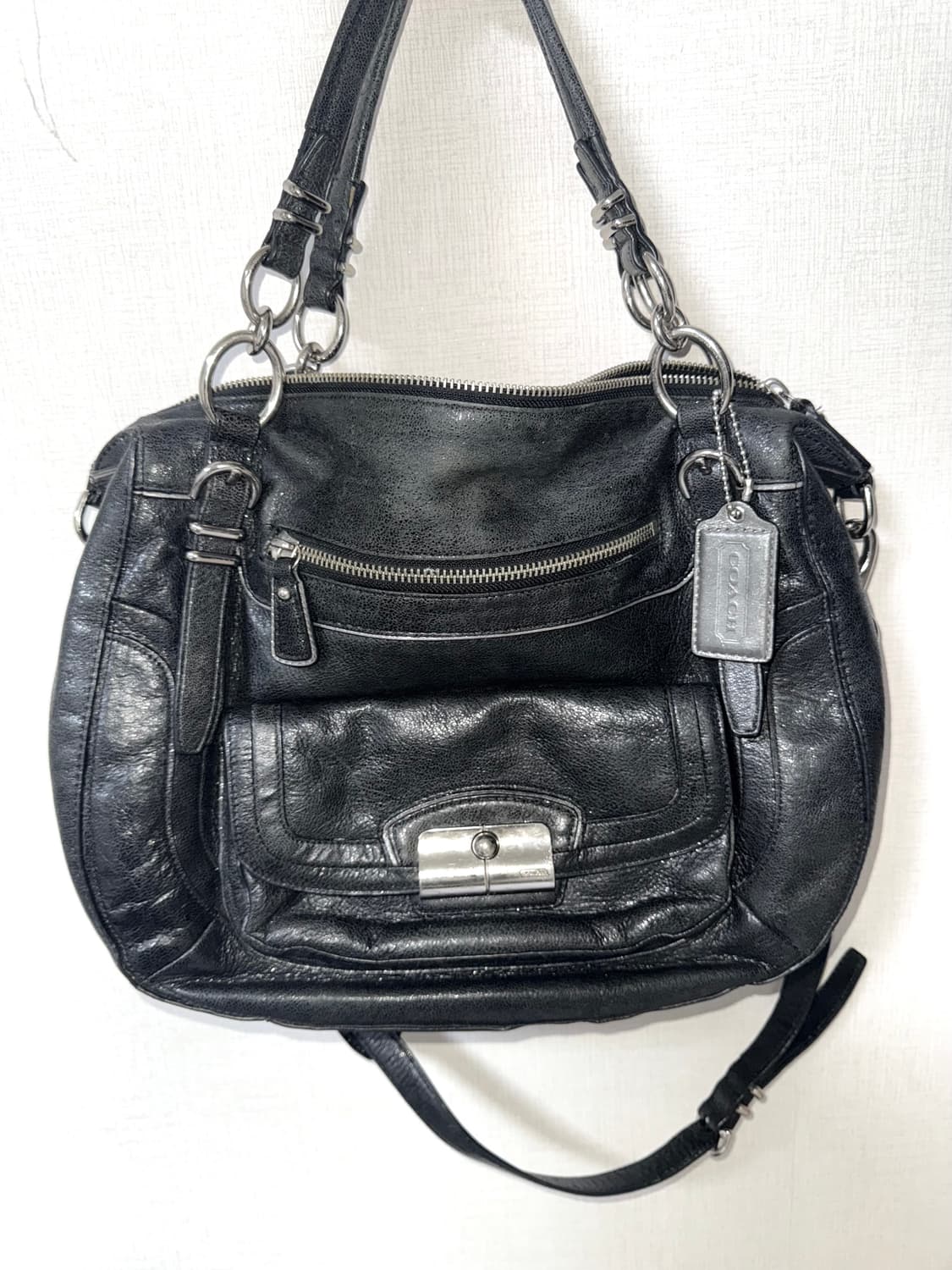 코치 블랙 숄더백 상품이미지1