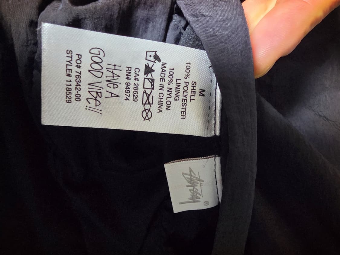 스투시 쉐르파 리버시블 자켓 블루 상품이미지3