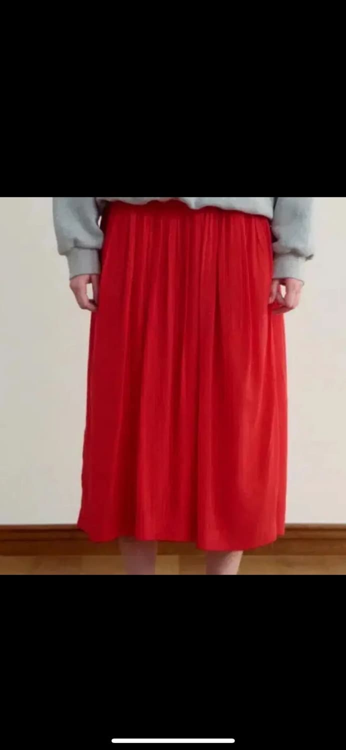 시엔느 Archive Skirt (Red) 상품이미지1