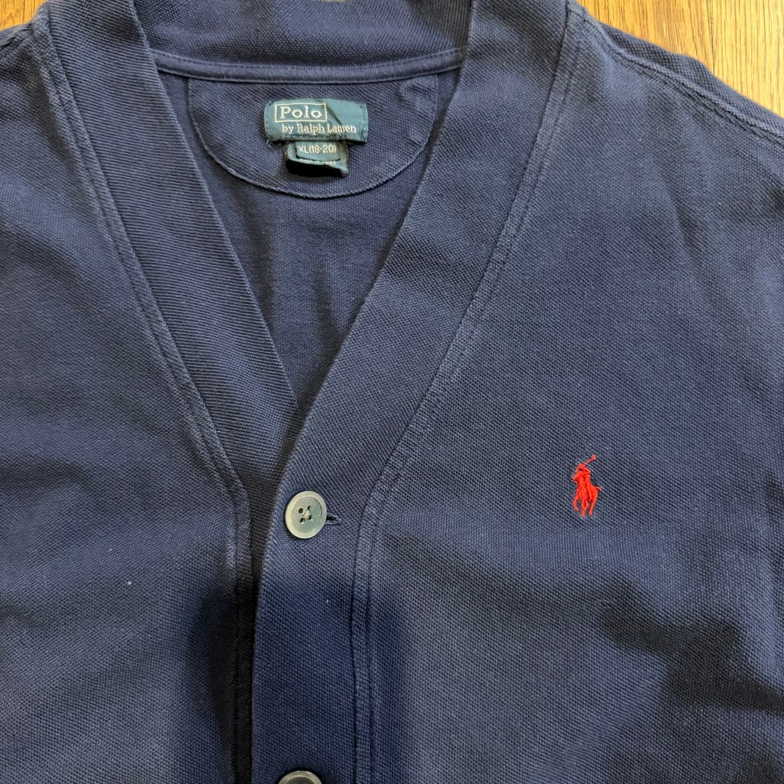 폴로 랄프로렌 코튼 네이비 가디건 상품이미지2