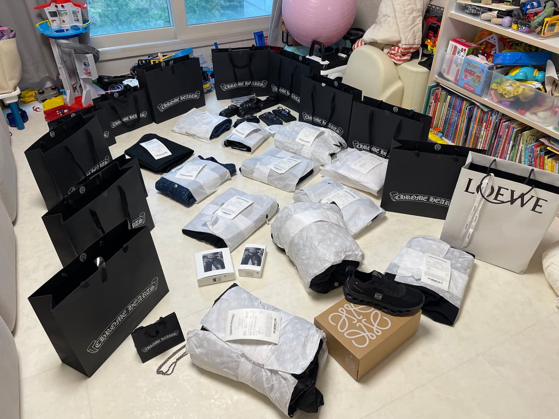 30인치 크롬하츠 페이퍼체인 목걸이 상품이미지5