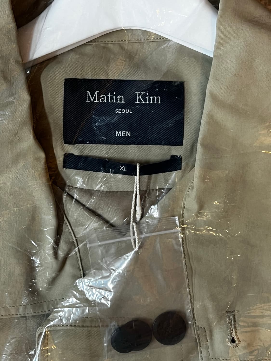 Matin kim 마뗑킴 트렌치 자켓 XL 상품이미지3