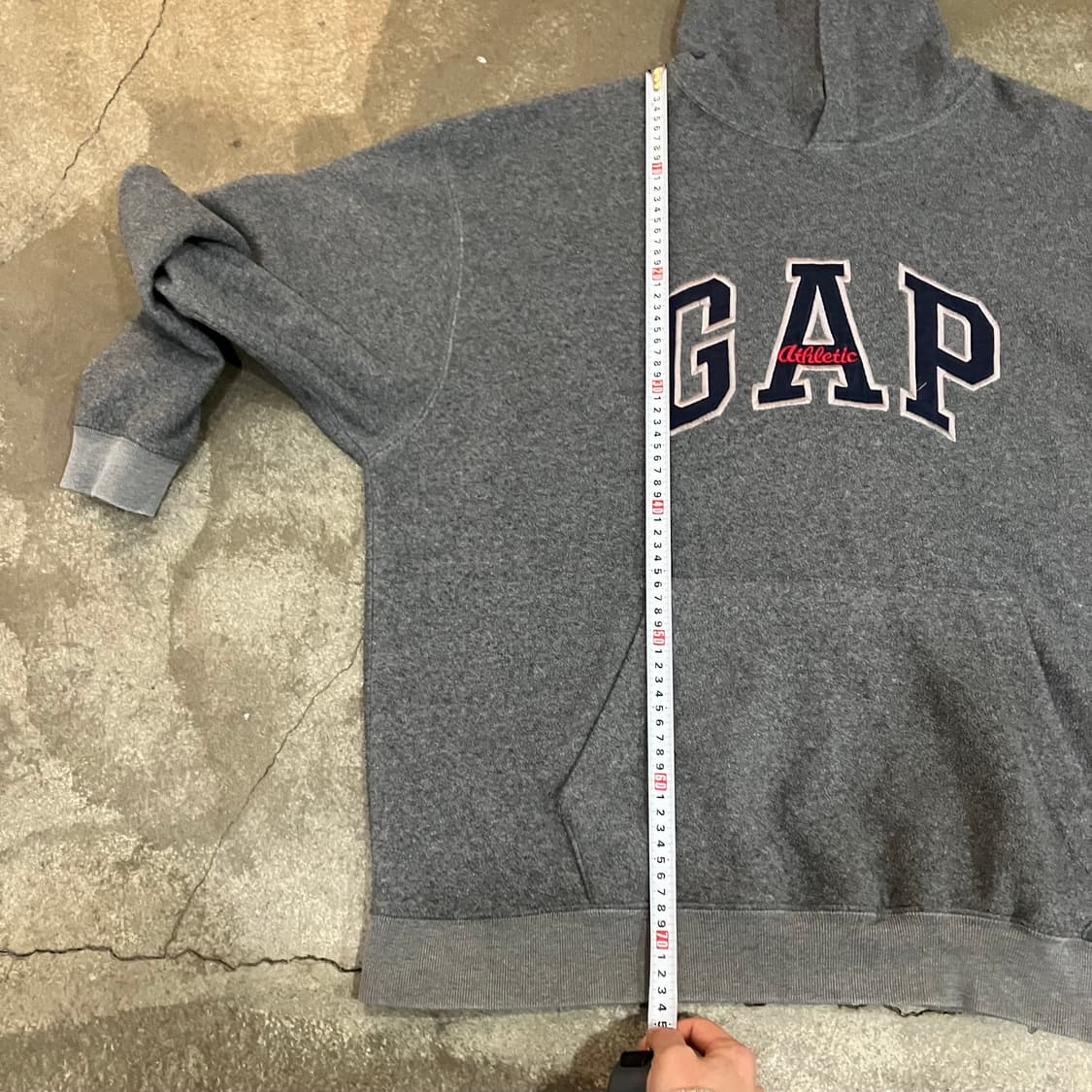 N44 올드 갭 플리스 후드티 상품이미지4