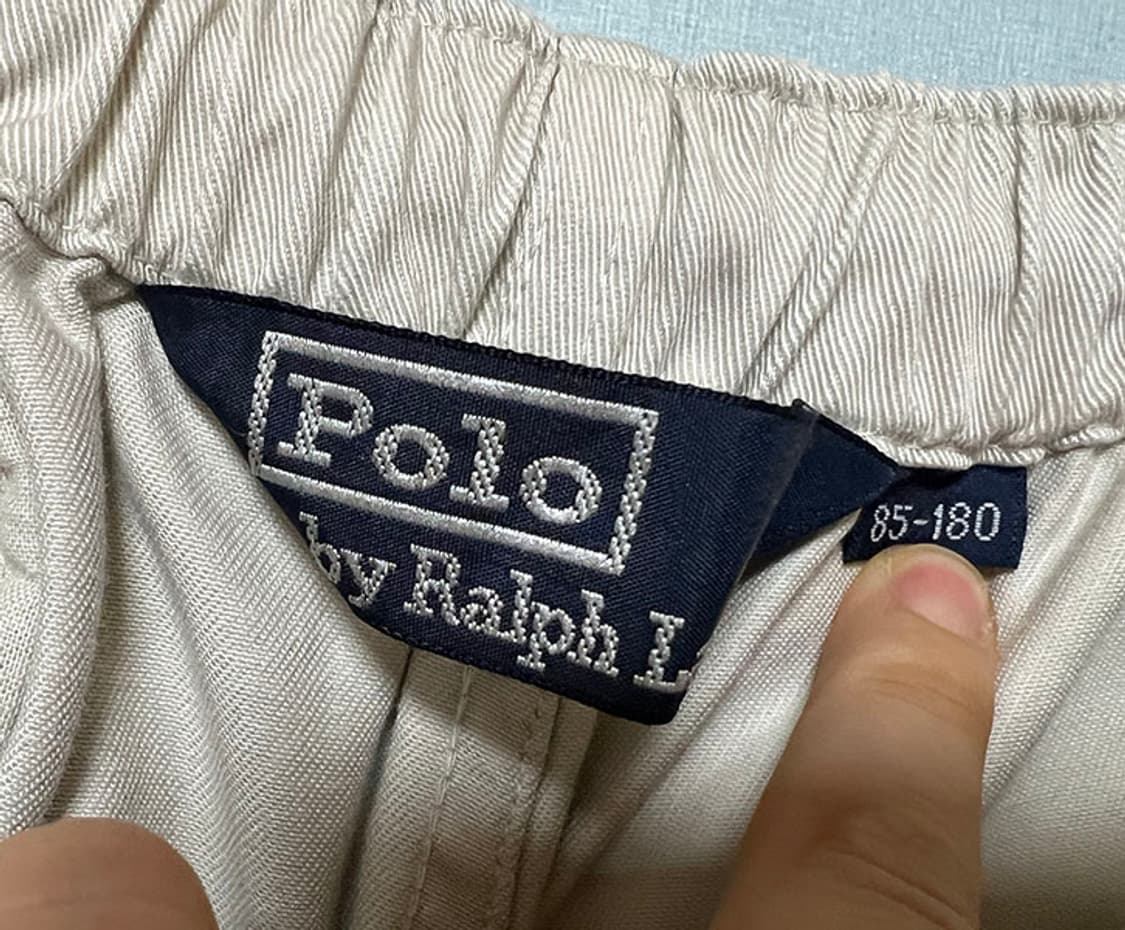 POLO 폴로 90s 올드 프렙스터 남자 밴딩 반바지 코튼 XL 34 상품이미지4