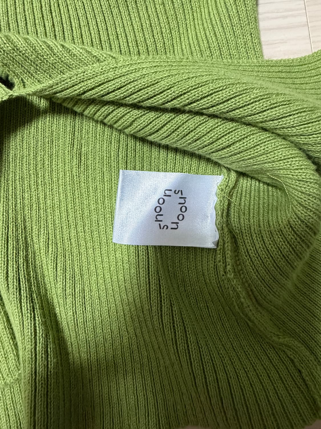 시눈 FUR OFF SHOULDER SWEATER 상품이미지6