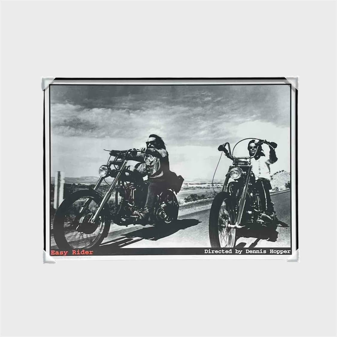 이지라이더 영화 오토바이 빈티지 포스터 (액자포함) 데니스 호퍼 상품이미지1