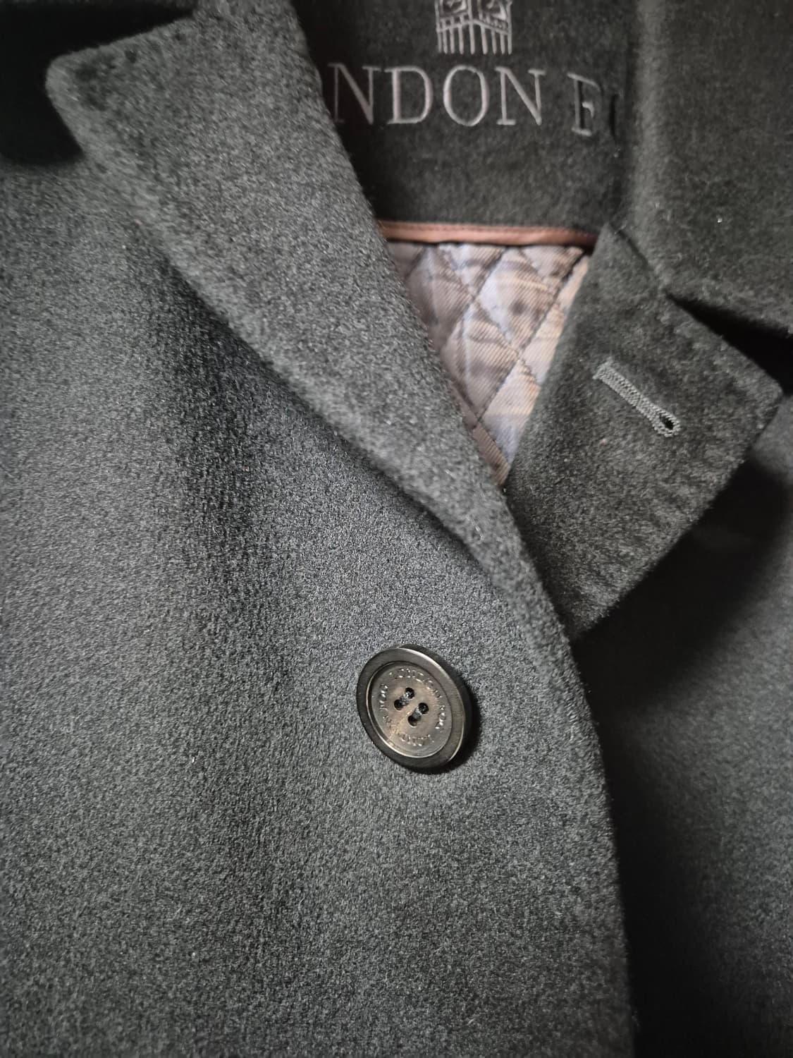 런던포그 캐시미어 100프로 코트 캐시미어코트 남성 XL 상품이미지5
