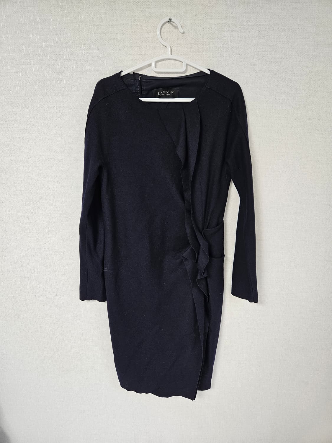 LANVIN 랑방 컬렉션 한섬 셔링 원피스 88 상품이미지1