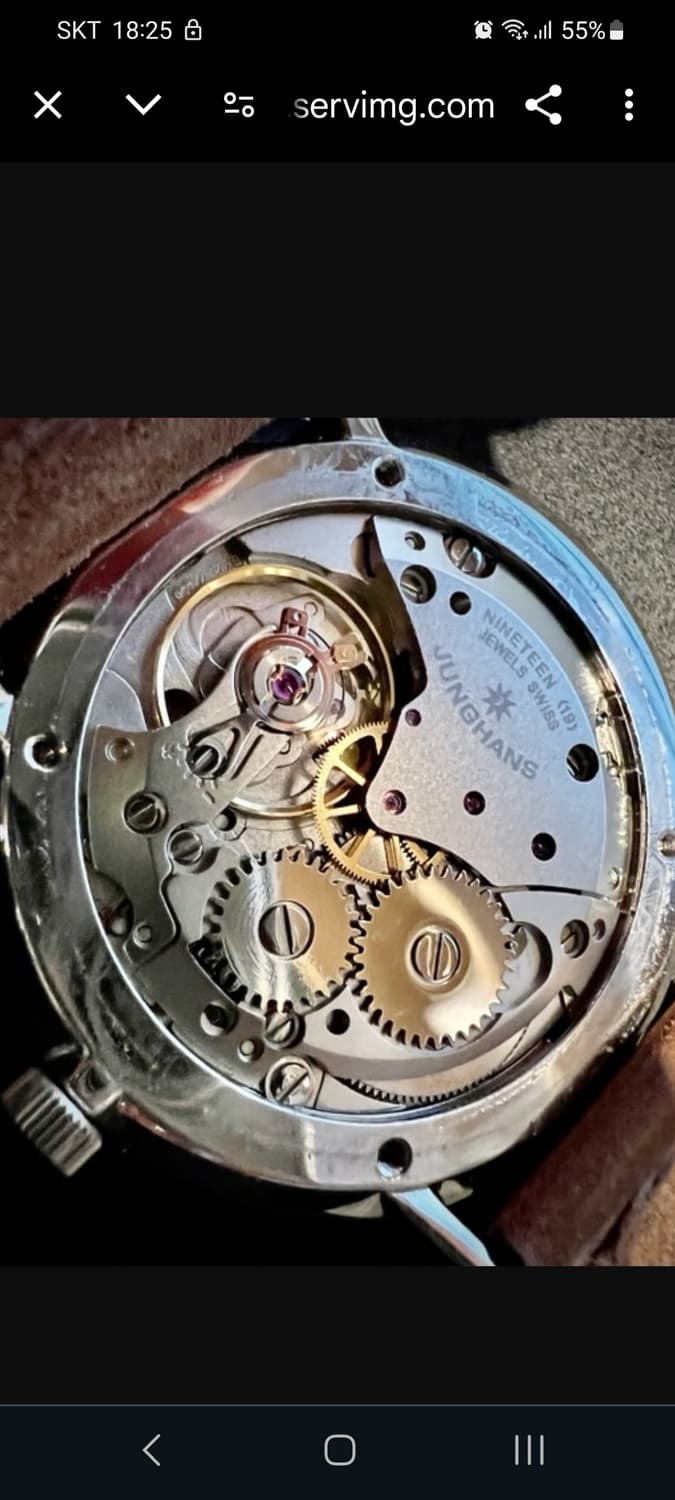 융한스 막스빌 클래식 바우하우스 수동시계 상품이미지7