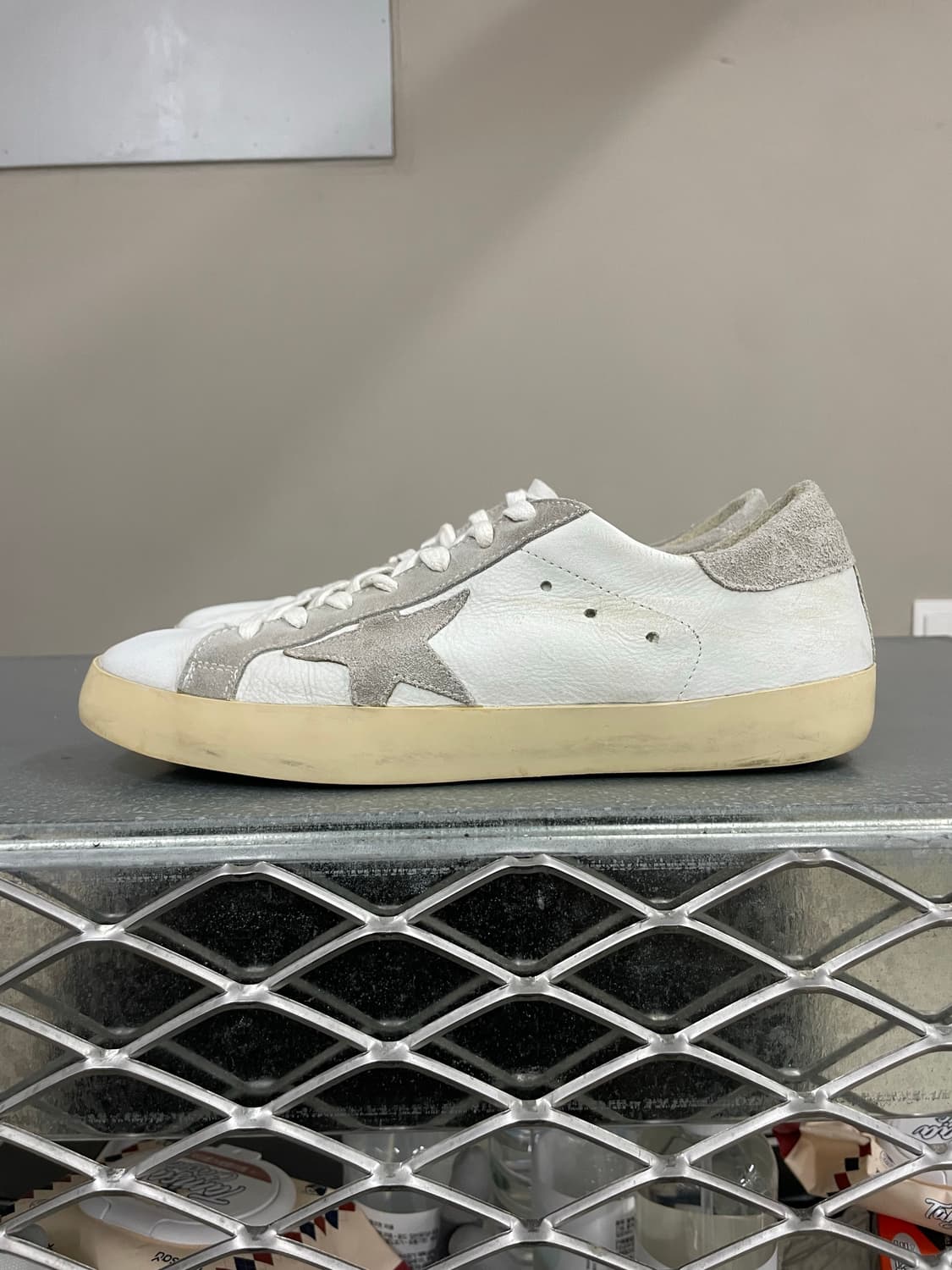 골든구스 슈퍼스타 화이트 스니커즈 41 상품이미지1