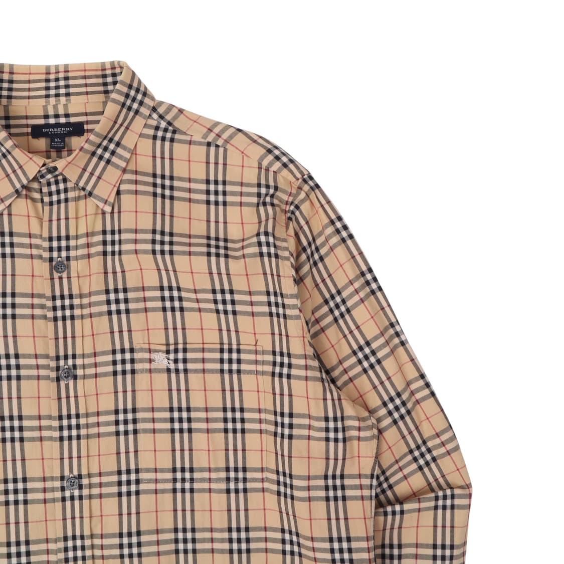 버버리 베이지 노바체크 셔츠 상품이미지3