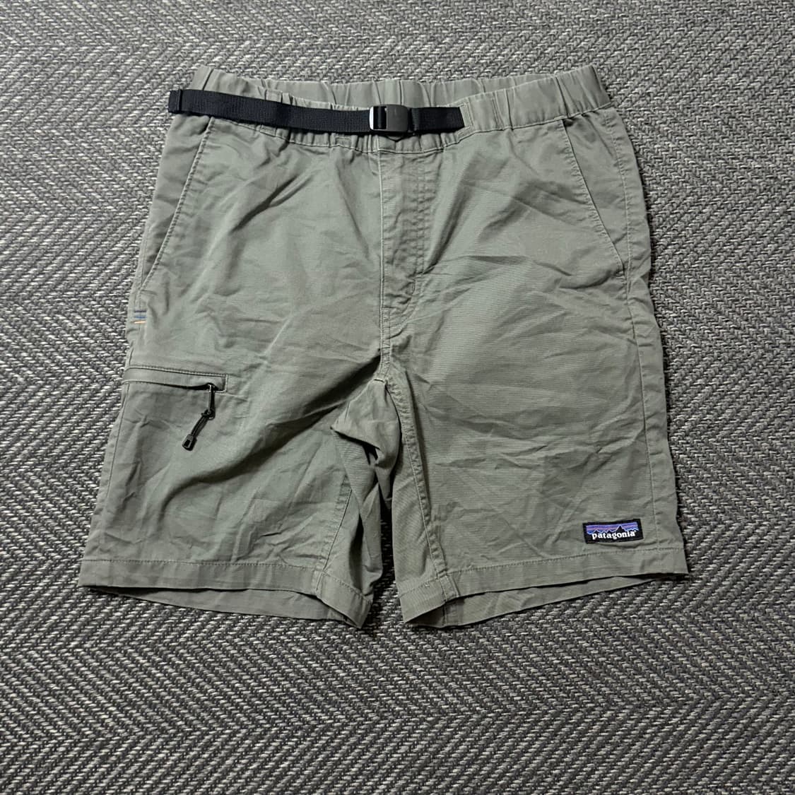 파타고니아 카키 하프 팬츠 (S) 상품이미지1