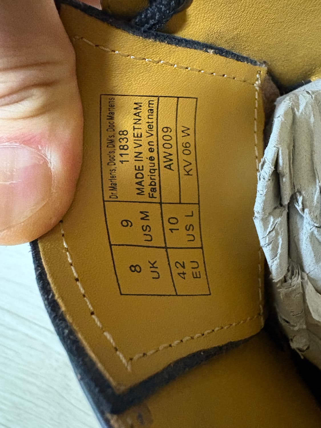 닥터마틴 1461 3홀 스무스 270 상품이미지7