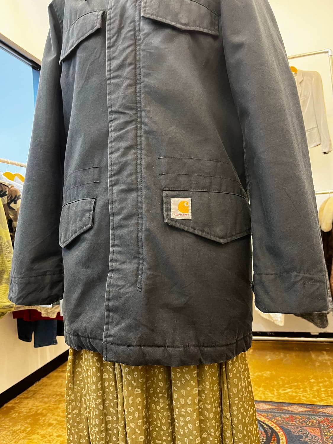 칼하트 Hickman 코트 블랙 상품이미지4