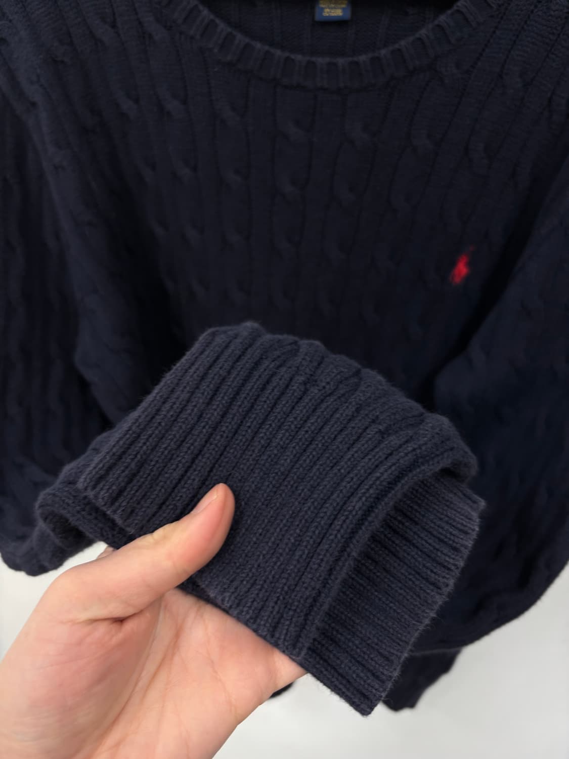 폴로랄프로렌 울 케이블 니트 상품이미지3