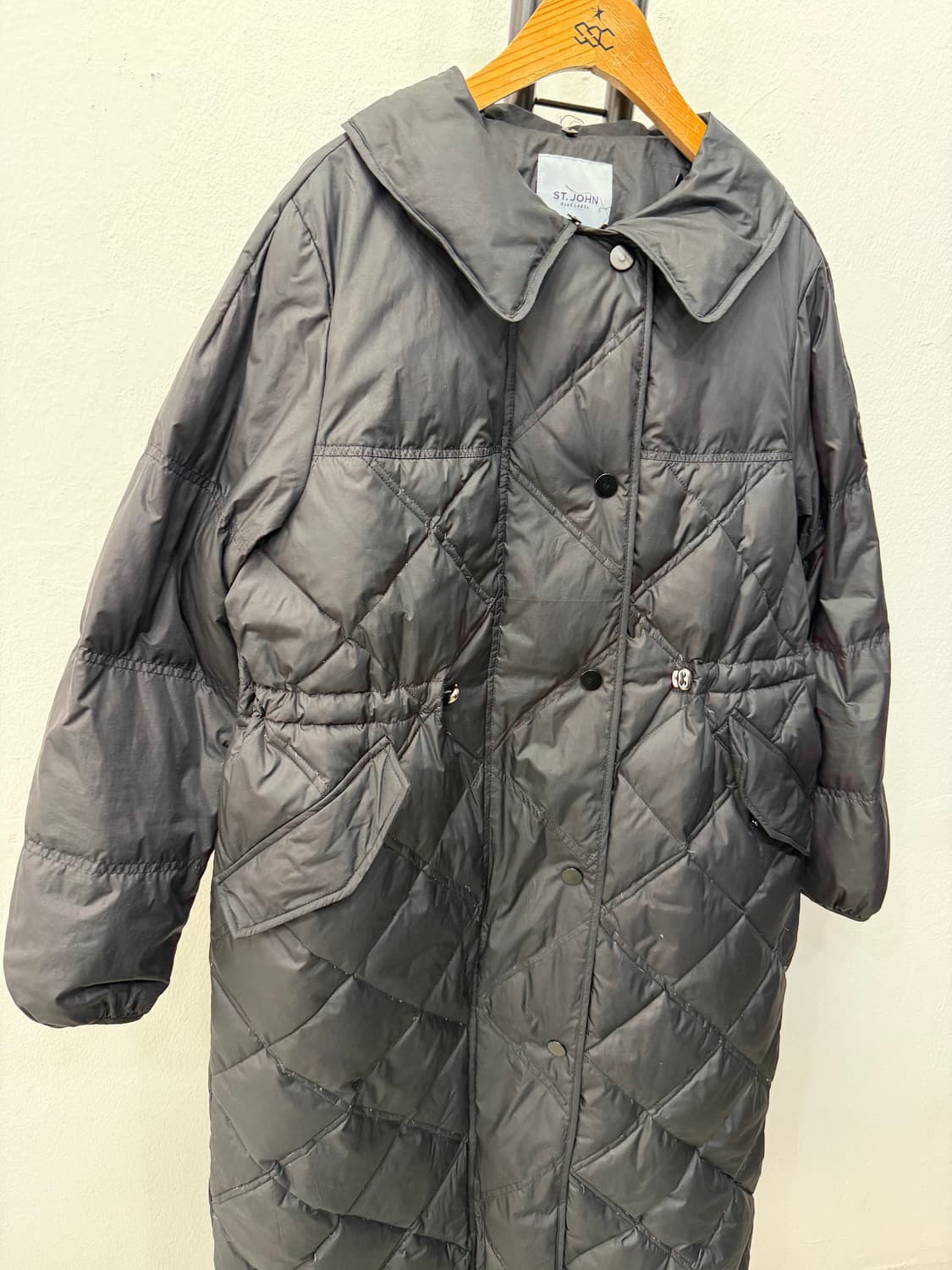 정품) 세인트존 샌존 블랙라벨 퀼팅패딩 55 상품이미지2
