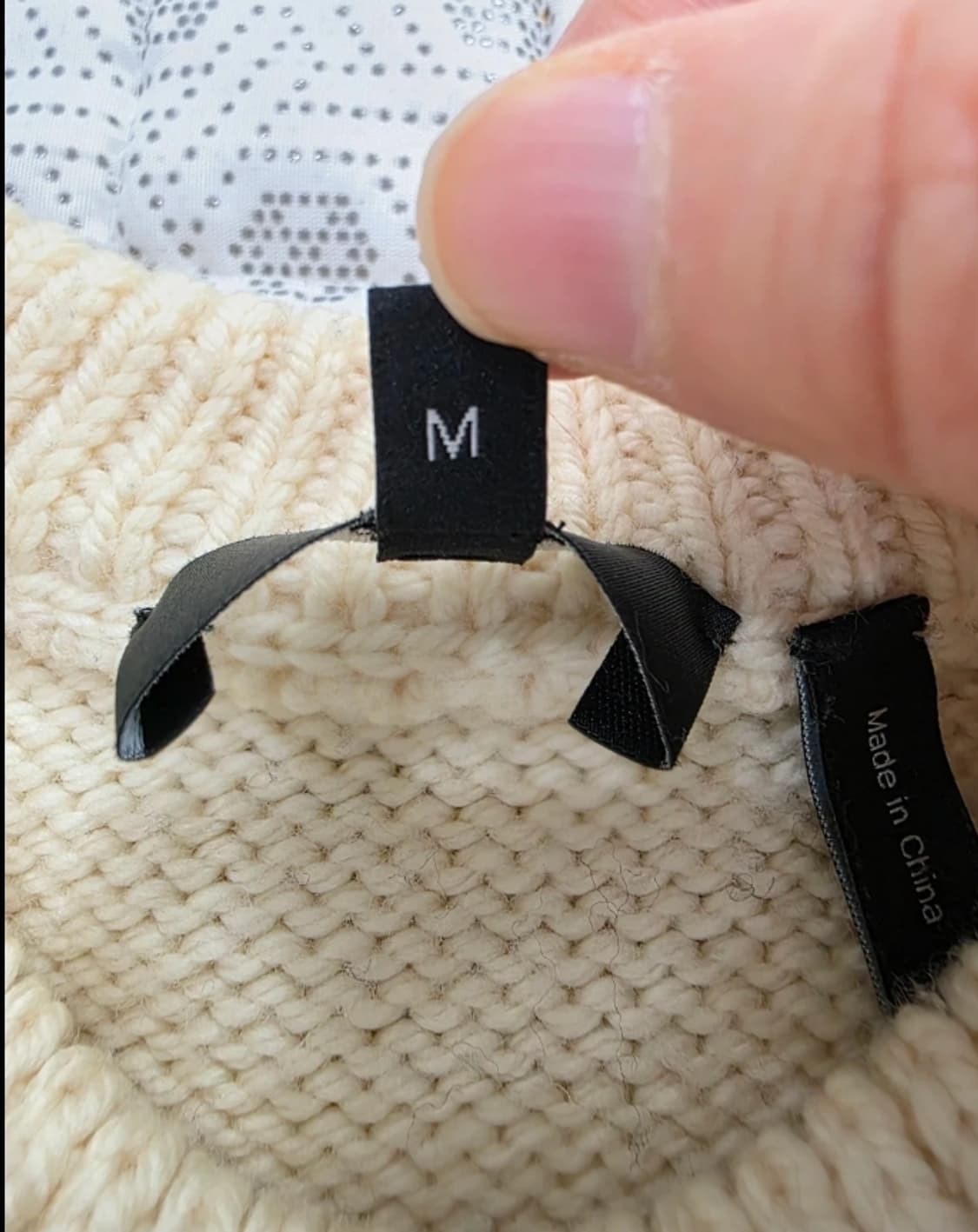 한섬 띠어리 Theory 패턴 니트95 상품이미지6